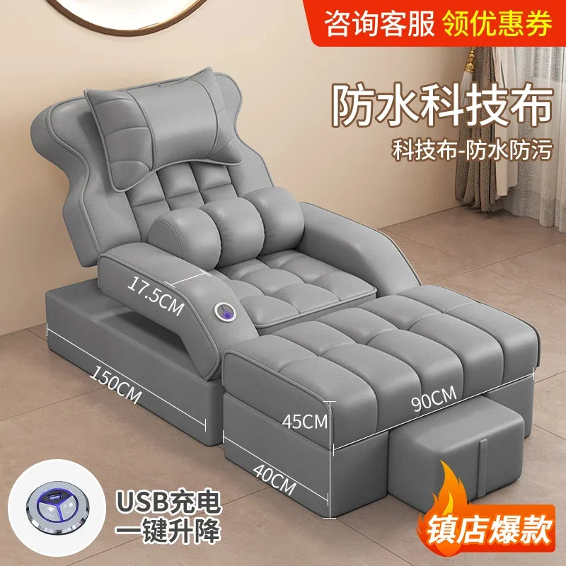 Nail Paddy Chairs Pedicure Covers Foot Bath Spa Salon Beauty Rotating Manicure Armchair Women's Barber Professional Furniture