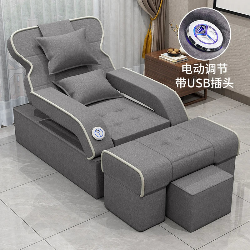 Chair Beauty Salon Luxury Spa Pedicure Professional Chairs Economic Platform Base Nail Plumbing Repose Cadeira Sillon Foot Tub