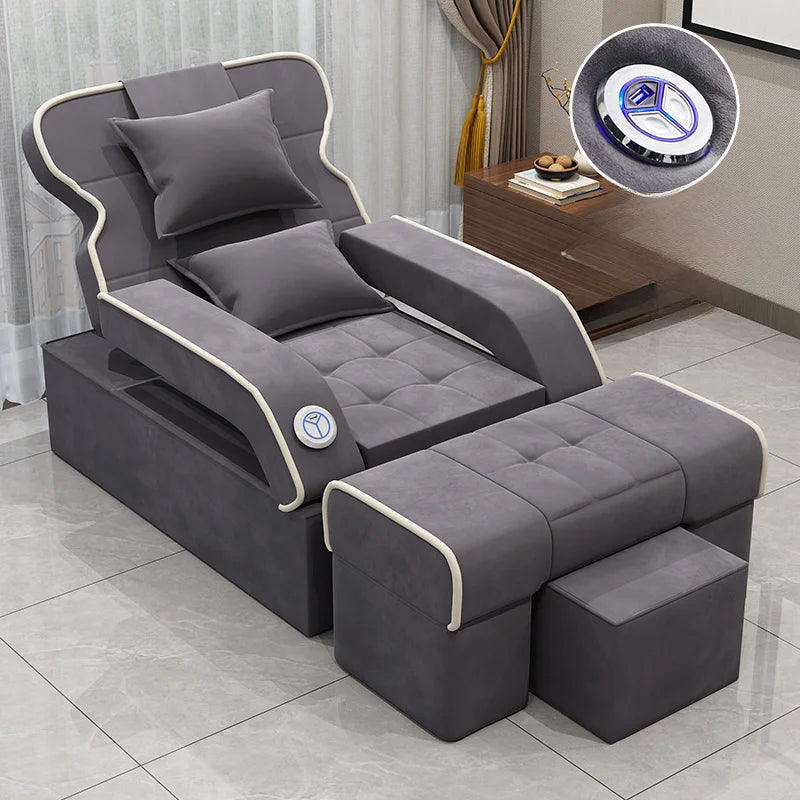 Chair Beauty Salon Luxury Spa Pedicure Professional Chairs Economic Platform Base Nail Plumbing Repose Cadeira Sillon Foot Tub