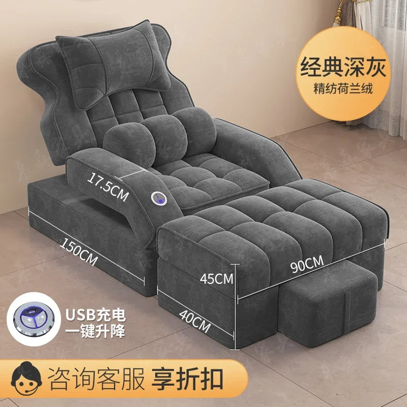 Nail Paddy Chairs Pedicure Covers Foot Bath Spa Salon Beauty Rotating Manicure Armchair Women's Barber Professional Furniture