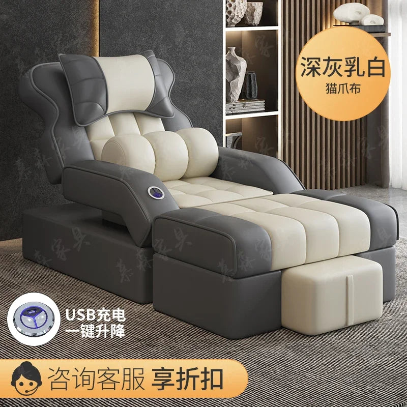 Nail Paddy Chairs Pedicure Covers Foot Bath Spa Salon Beauty Rotating Manicure Armchair Women's Barber Professional Furniture