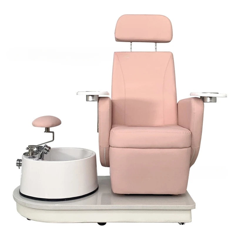 Pedicure Bowl Luxury Chair Spa Salon Professional Silla Economic Supplies Furniture Pedicures Dj Controller Nail Tech Area Pink