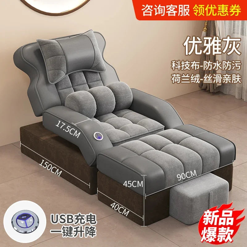 Nail Paddy Chairs Pedicure Covers Foot Bath Spa Salon Beauty Rotating Manicure Armchair Women's Barber Professional Furniture