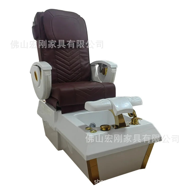 Barber Chair Yoga Pedispa Beauty Institute Spa Pedicure Armchairs Nail Chairs Manicure Luxurious Luxurious Easel Salon Tubs Home