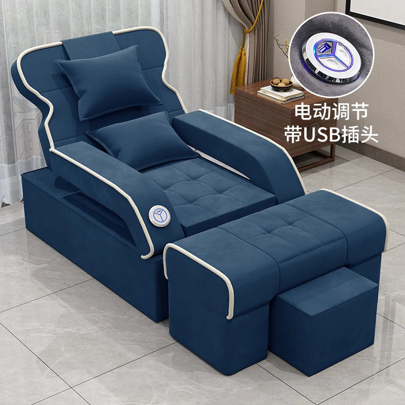 Chair Beauty Salon Luxury Spa Pedicure Professional Chairs Economic Platform Base Nail Plumbing Repose Cadeira Sillon Foot Tub