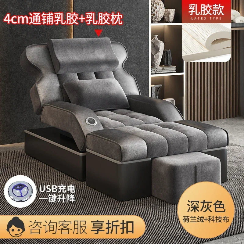 Nail Paddy Chairs Pedicure Covers Foot Bath Spa Salon Beauty Rotating Manicure Armchair Women's Barber Professional Furniture