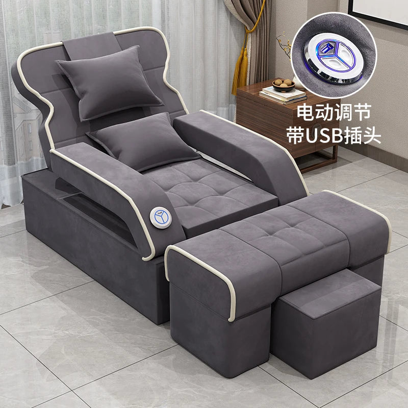 Chair Beauty Salon Luxury Spa Pedicure Professional Chairs Economic Platform Base Nail Plumbing Repose Cadeira Sillon Foot Tub