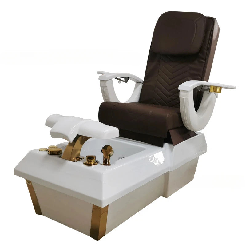 Barber Chair Yoga Pedispa Beauty Institute Spa Pedicure Armchairs Nail Chairs Manicure Luxurious Luxurious Easel Salon Tubs Home