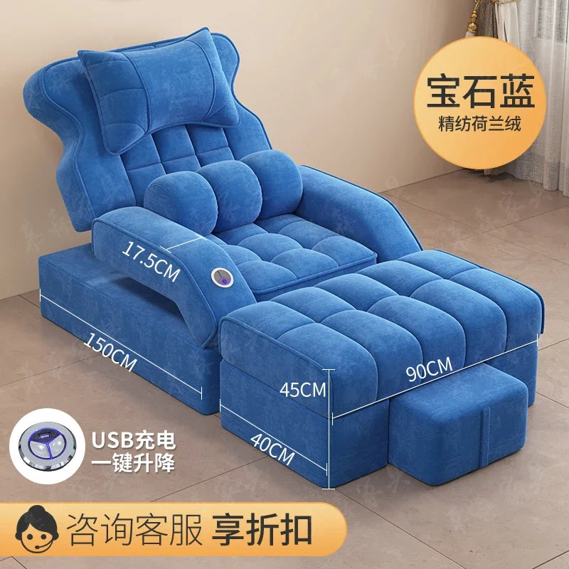 Nail Paddy Chairs Pedicure Covers Foot Bath Spa Salon Beauty Rotating Manicure Armchair Women's Barber Professional Furniture