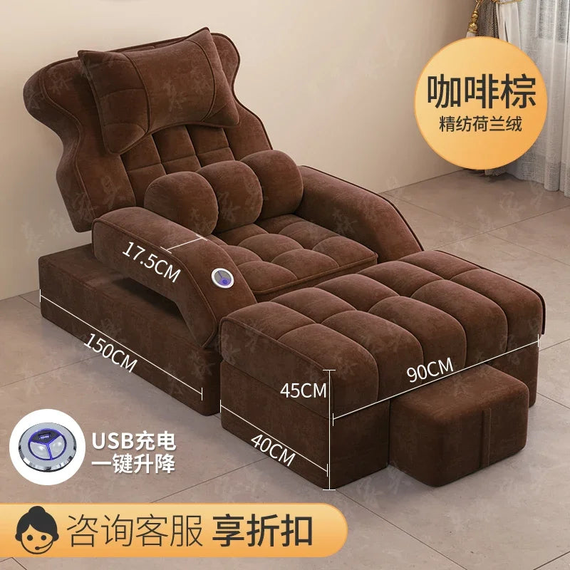 Nail Paddy Chairs Pedicure Covers Foot Bath Spa Salon Beauty Rotating Manicure Armchair Women's Barber Professional Furniture